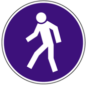 COMMAND PEDESTRIANS ONLY