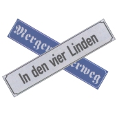 Street Name shield / 1 Line