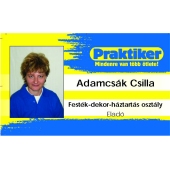 PHOTO BADGE WITH YOUR OWN PICTURE